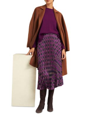 HOBBS LONDON Kayla Pleated Skirt | Bloomingdale's