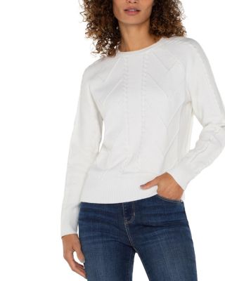 Liverpool Los Angeles - Crewneck Raglan Sleeve Sweater