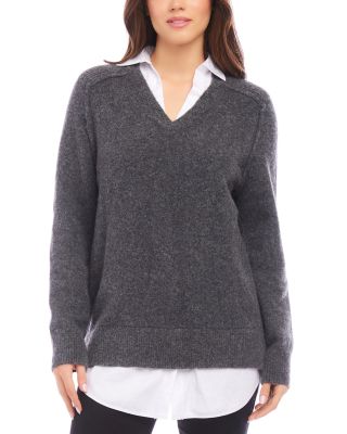 Karen Kane - Layered Sweater Top
