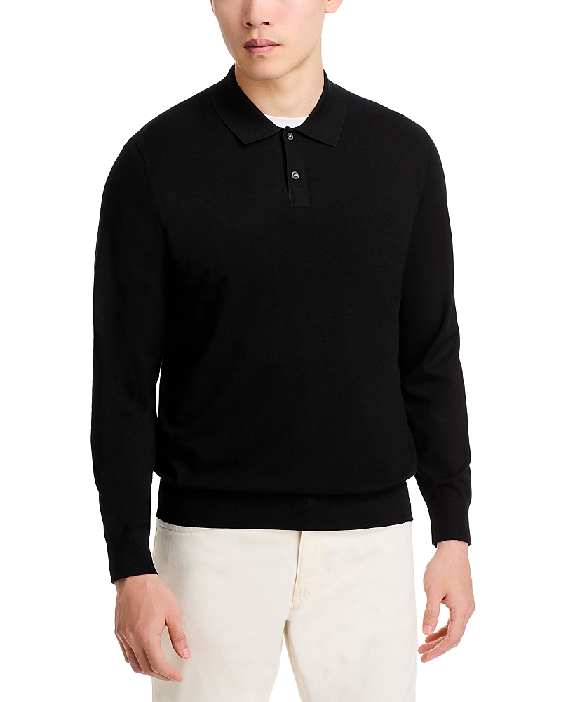 Theory Goris Collared Sweater In Black