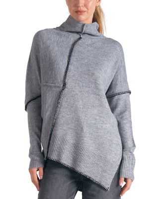 Elan - Asymmetric Turtleneck Sweater
