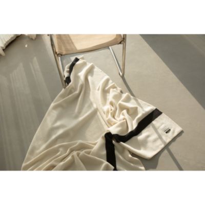 Mason Stripe Baby Alpaca Throw