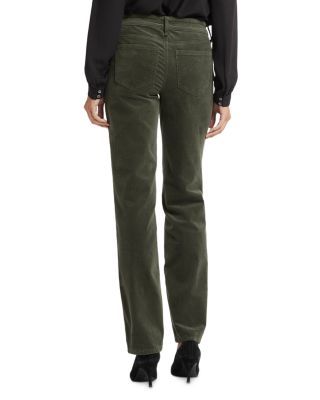 Marilyn High Rise Straight Leg Corduroy Pants