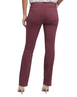 Petite Marilyn High Rise Straight Jeans
