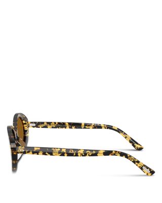 Lumar Oval Sunglasses, 51mm