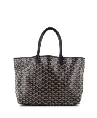 Pre-Owned Goyard Pm Saint Louis Tote Coated Canvas