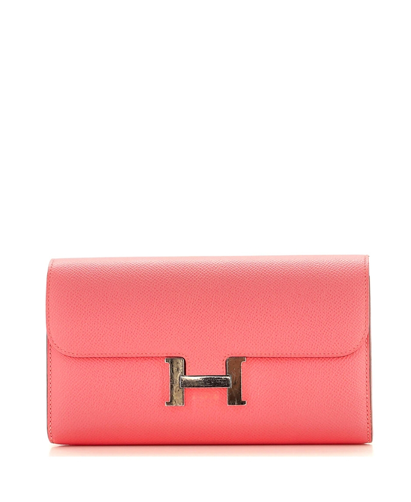 Pre-Owned Hermes Long Constance Wallet Epsom