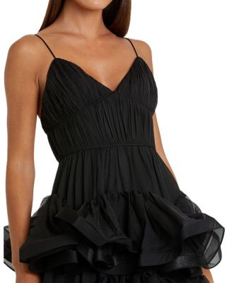 Tiered V-Neck Dress