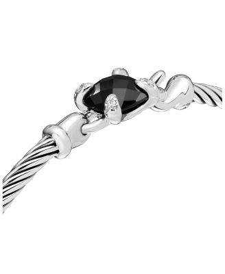 Chatelaine&reg; Bracelet with Black Onyx and Diamonds