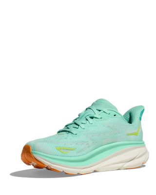 Women's Clifton 9 Running Sneakers in Seafoam