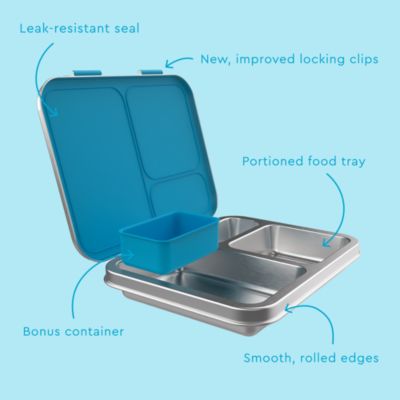 Kids Stainless Steel Leak Resistant Lunch Box