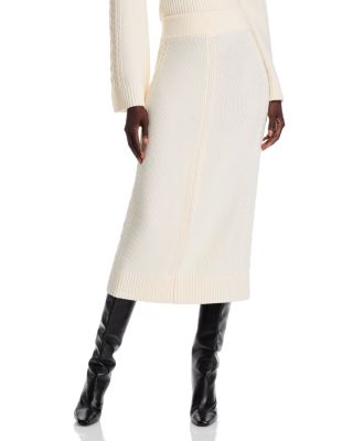 Derek Lam 10 Crosby - Valentin Cable Knit Skirt