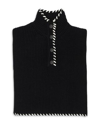 Sandro Portman Mock Neck Snood