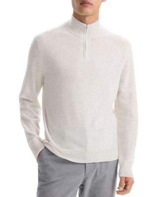 Hilles Quarter Zip Cashmere Sweater