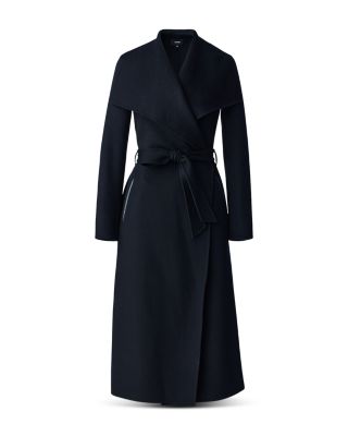 Mai Lightweight Wrap Wool Coat