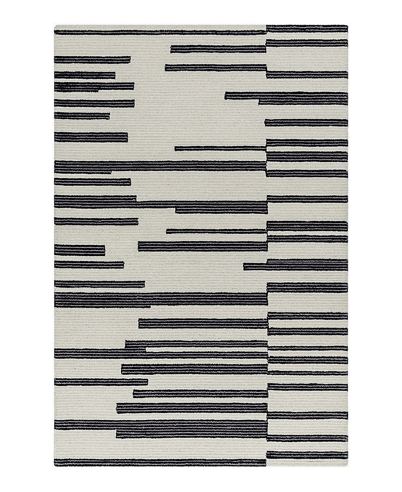 Surya Rossi 532309 Area Rug, 2' X 3' In Gray/black
