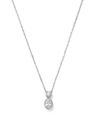 Bloomingdale's Fine Collection - DiamondcPendant Necklace in 14K White Gold, 0.5 tcw