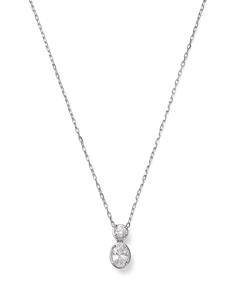 Bloomingdale's Fine Collection Diamond Pendant Necklace in 14K White Gold, 0.5 tcw