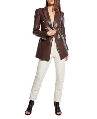 Beck Recycled Leather Blazer