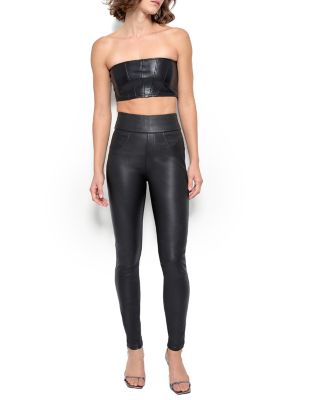 Magra Recycled Leather Top