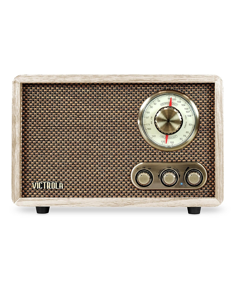 Victrola Willow Retro Bluetooth Fm/Am Radio (Natural)