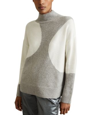 REISS - Georgia Funnel Neck Sweater