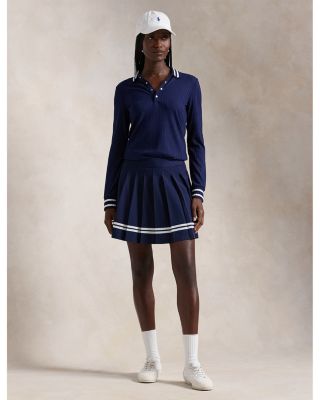 Ribbed Polo Shirt