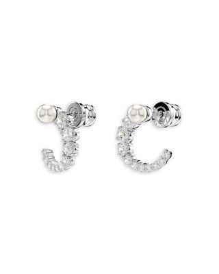 Matrix Hoop Earrings