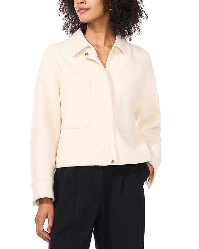 Vince Camuto Slouchy Patch Pocket Jacket