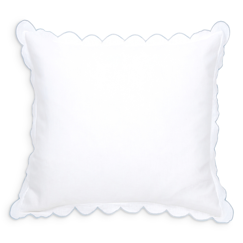 Pom Pom At Home Kelly Euro Sham In White/blue