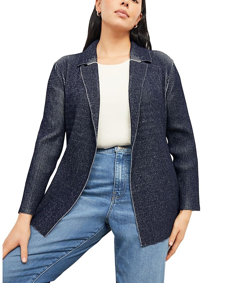 M.m.lafleur M. m.LaFleur Women's Merritt Ribbed Jardigan Knit Blazer