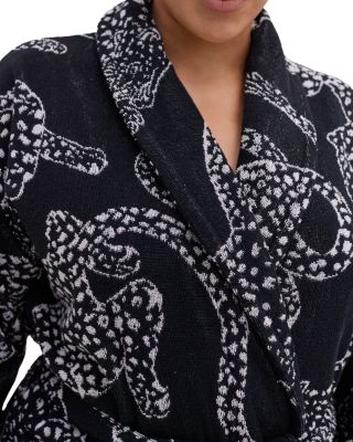 Printed Towel Robe