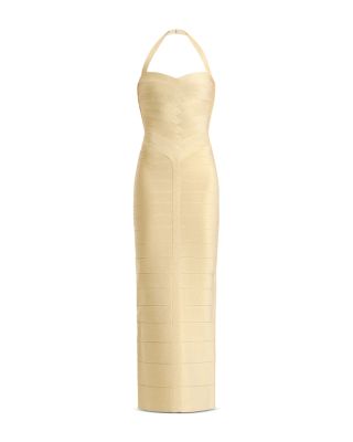 Herv Lger Iris Metallic Bandage Dress | Bloomingdale's Women