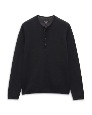 rag & bone Bennet Long Sleeve Henley | Bloomingdale's