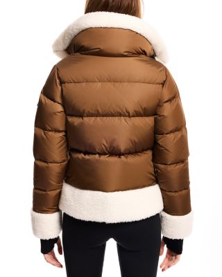 Bianca Sherpa Trim Down Jacket