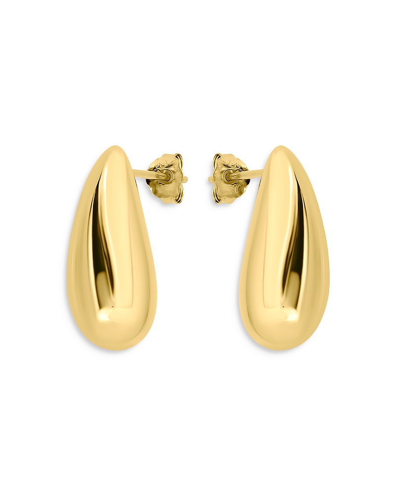 Shop Aqua Tear Shape Drop Earrings In 18k Gold Plated Sterling Silver - Exclusive