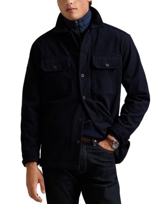 Polo Ralph Lauren Wool Blend Utilitarian Twill Shirt