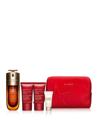 Clarins - Limited Edition Double Serum & Super Restorative Skincare Set ($236 value)