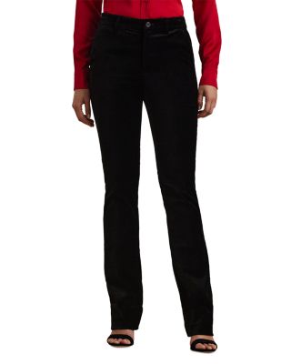 Ralph Lauren - High Rise Velvet Pants
