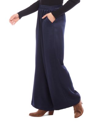 Wide Leg Satin Pants