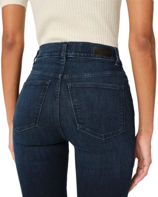 Halle Instasculpt Straight Leg High Rise Jeans in Mediterranean