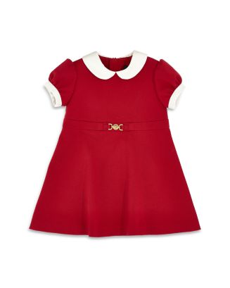 Versace Baby Girls Dress In Beige