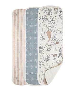 Ezra Burp Cloths, 3 Pack - Ages 0-36 Months