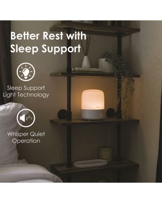 3 in 1 Compact Humidifier - 0.5 Gallon with Sleep Support Light & Aroma Diffuser