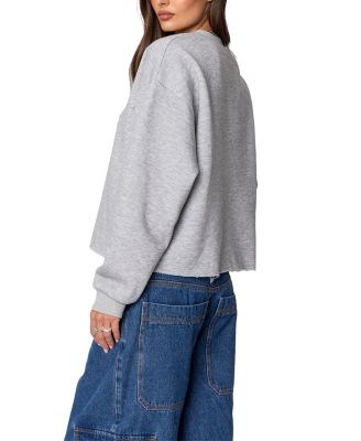 Gingham Star Sweatshirt