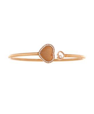 Pre-Owned Chopard - Happy Hearts Bracelet 18K Rose Gold and Diamonds
