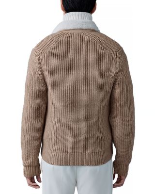 Mixed Media Zip Front Jacket