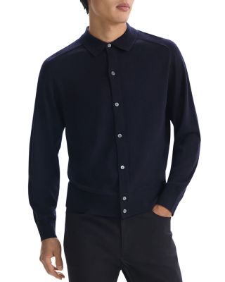 Theory - Regal Merino Collar Cardigan