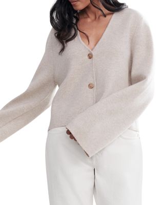 Chelsea Wool &amp; Cashmere V Neck Cardigan