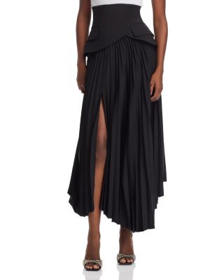 A.W.A.K.E. MODE - Maxi Pleated Skirt